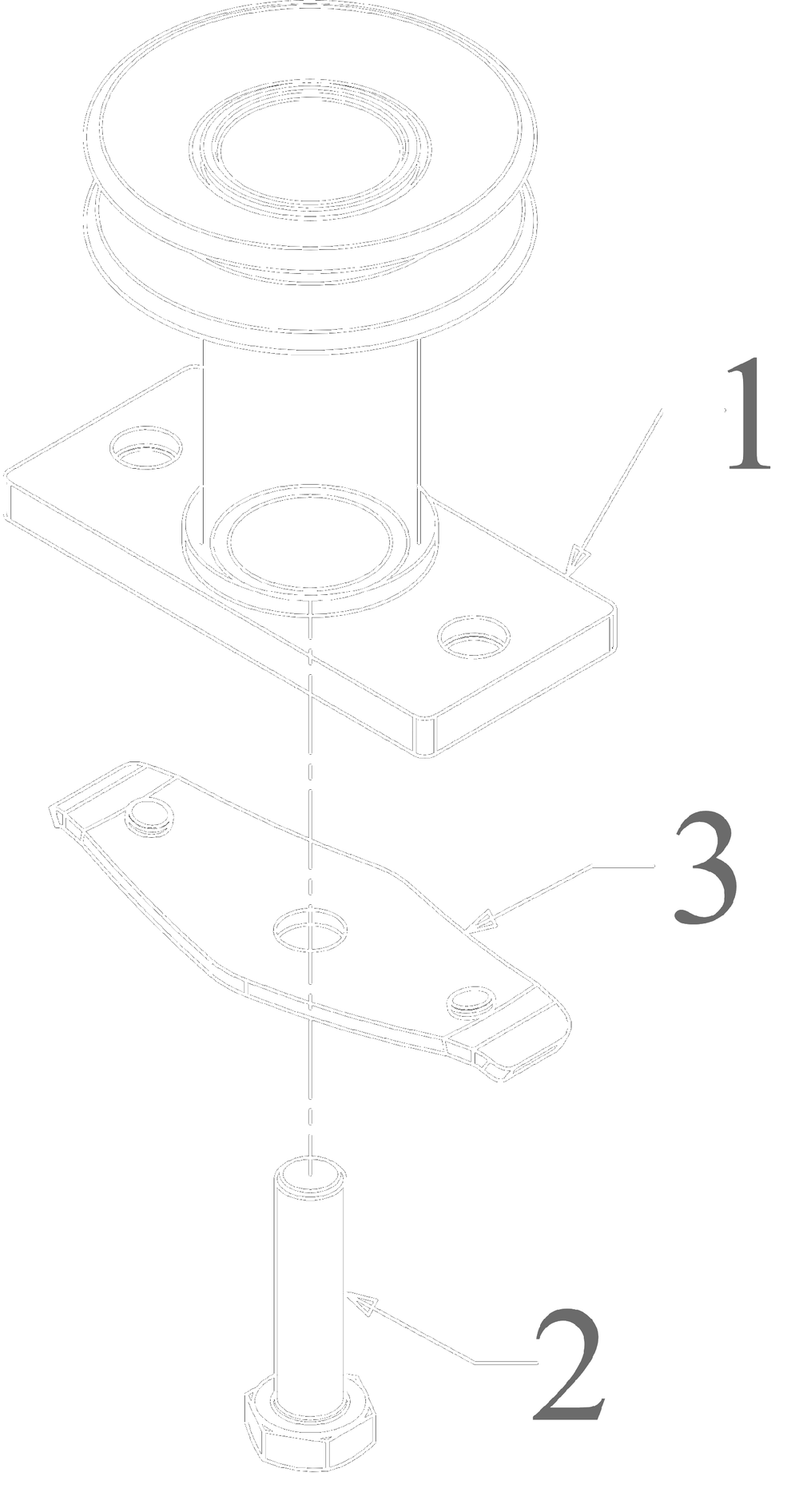 Blade Adapter Diagram and Parts List for 12AVO2R3752 2024 Yard Machines Lawn Mower